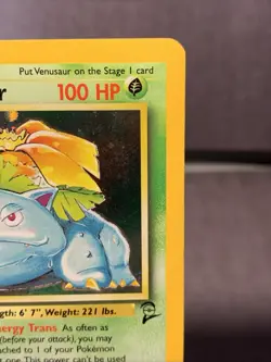 Pokemon TCG Venusaur #18/130 Base Set 2 Holo Rare 2000 VTG WOTC NM/LP - Image 3