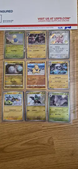 pokemon card binder collection lot english 54 Cards ex,v,full art,reverse. #019 - Image 2