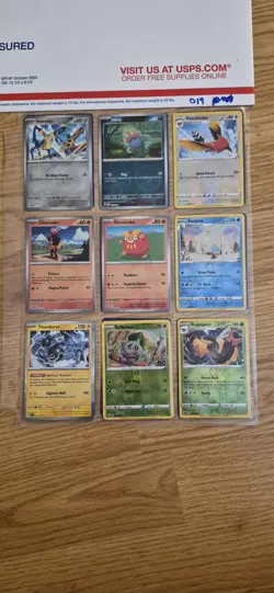 pokemon card binder collection lot english 54 Cards ex,v,full art,reverse. #019 - Image 3