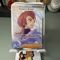 Team Rocket’s Ariana 237/182 SIR Destined Rivals Pokemon TCG Cards - Image 1