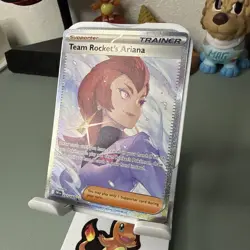 Team Rocket’s Ariana 237/182 SIR Destined Rivals Pokemon TCG Cards - Image 2