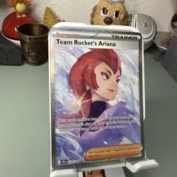 Team Rocket’s Ariana 237/182 SIR Destined Rivals Pokemon TCG Cards - Image 3
