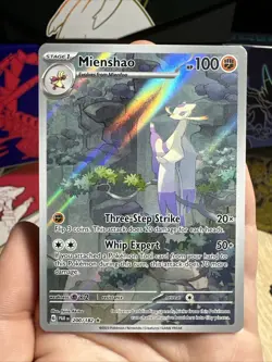 Mienshao 200/182 Sv04: Paradox Rift Holo Pokemon TCG Card NM/M Condition - Image 1