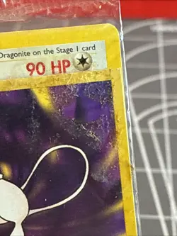 Vintage Pokemon Dragonite # 5 Black Star Promo WB Movie WOTC Pokemon Card Sealed - Image 2