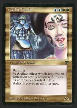 ***English Ayesha Tanaka*** MTG Legends Magic Kid Icarus - Image 1