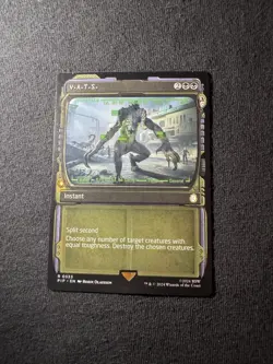 V.A.T.S. - Foil Showcase PIP NM MTG - Image 1