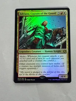MTG FOIL Adriana, Captain of the Guard Conspiracy: Take the Crown - Image 1