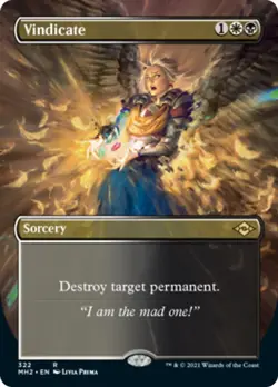 Vindicate (Borderless) FOIL Modern Horizons 2 PLD CARD ABUGames - Image 1
