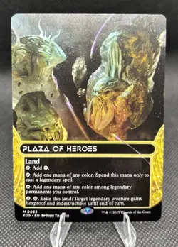 Plaza of Heroes (0033) (Borderless) Edge of Eternities: Stellar Sights Regular - Image 1