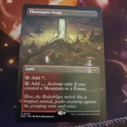 Thornspire Verge (Borderless) Duskmourn: House of Horror Regular - Image 1