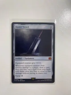 Magic The Gathering: Buster Sword Final Fantasy Regular - Image 1