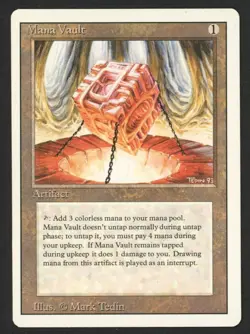 ***Mana Vault*** MTG Revised Magic Kid Icarus - Image 1