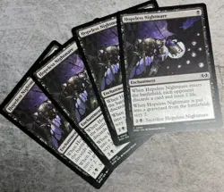4x Hopeless Nightmare C MTG Wilds of Eldraine M/NM WOE - Image 1