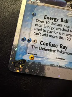 2003 pokemon Ruby and Sapphire (RS) Lapras EX #99/109 - Image 3