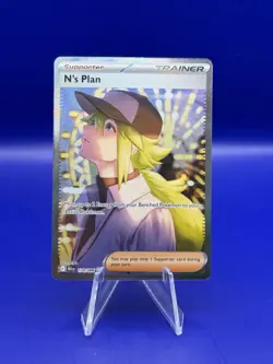 Pokemon TCG - N's Plan - SIR - 170/086 - SV: Black Bolt NM - Image 1