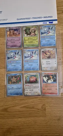 pokemon card binder collection lot english 54 Cards ex,v,full art,reverse. #020 - Image 2