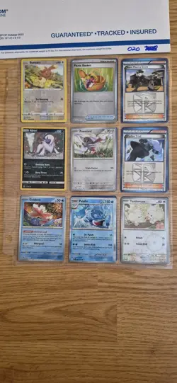 pokemon card binder collection lot english 54 Cards ex,v,full art,reverse. #020 - Image 5