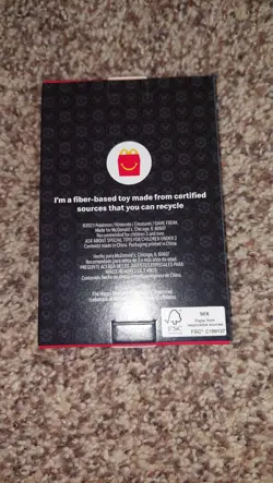 McDonalds Pokemon 2023 NIB Booster Card Pack #2 Quaxly TOY NEW UNOPENED BOX - Image 2