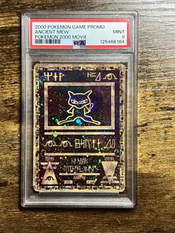 Pokemon Ancient Mew Promo Holo PSA 9 Pokemon 2000 Movie English - Image 1