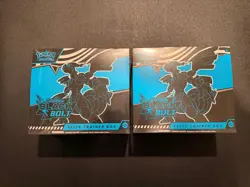 Pokemon TCG Scarlet Violet Black Bolt Elite Trainer Box ETB Lot Of x2 New SEALED - Image 1