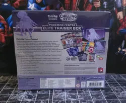 Pokemon Center Elite Trainer Box Chilling Reign Shadow Rider Calyrex - Image 3