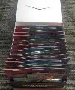 Pokemon TCG PRISMATIC EVOLUTIONS Tech Sticker Collection 12 count Display - Image 3