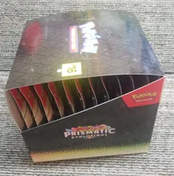 Pokemon TCG PRISMATIC EVOLUTIONS Tech Sticker Collection 12 count Display - Image 4