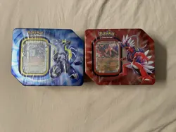 Pokemon TCG: Paldea Legends EX Tin (Koraidon Ex & Miraidon Ex) Lot Of 2 - Image 1