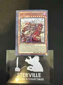 Yugioh! Ancient Warriors - Rebellious Lu Feng - BLVO-EN025 - Super Rare - 1st Ed - Image 2