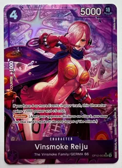 Vinsmoke Reiju (Alt Art) OP12-063 SR Legacy of the Master - ONE PIECE ENGLISH - Image 1