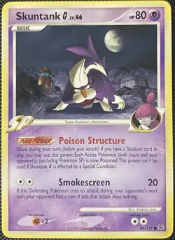 Skuntank G 94/127 Platinum Regular - Pokemon Card - Image 1