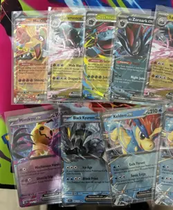 100 Ex Pokemon Card Lot Mimikyu, Mega, Zekrom, Salamence, Ho Oh, Clefairy ETC. - Image 2