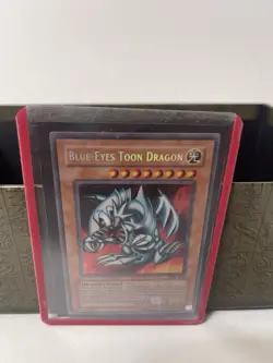 Yu-Gi-Oh TCG Blue-Eyes Toon Dragon MRL-000 Unlimited Secret Rare Card - Image 1