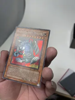 Yu-Gi-Oh TCG Blue-Eyes Toon Dragon MRL-000 Unlimited Secret Rare Card - Image 2