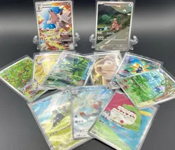 Pokemon TCG Illustration Rare 11 Card Lot Raboot, Kangaskhan, Lycanroc, Gulpin - Image 1