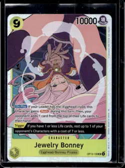 One Piece Card Game Carrying On His Will Jewelry Bonney #OP13-108 - Image 1