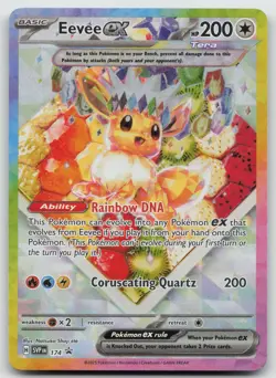 Eevee ex - SIR Promo Holo SV: Scarlet & Violet Promo Cards SVP174 NM - Image 1