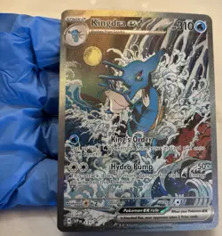 Kingdra Ex Promo Card Pokemon Fresh Gem Mint Comes In Sleeve And Top loader - Image 1