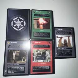 Vintage 1995 Star Wars Customizable Two Player Card Game 500+ Empire/Rebel - Image 1