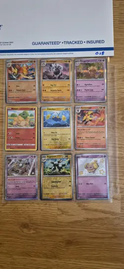 pokemon card binder collection lot english 54 Cards ex,v,full art,reverse. #018 - Image 2