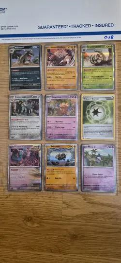 pokemon card binder collection lot english 54 Cards ex,v,full art,reverse. #018 - Image 3