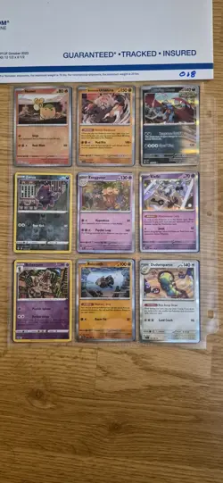 pokemon card binder collection lot english 54 Cards ex,v,full art,reverse. #018 - Image 4