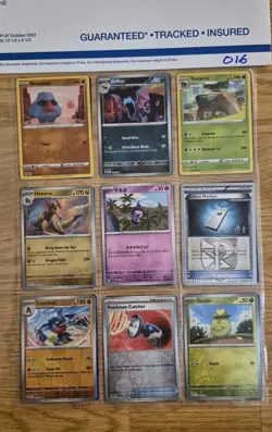 pokemon card binder collection lot english 54 Cards ex,v,full art,reverse. #016 - Image 3