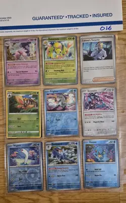 pokemon card binder collection lot english 54 Cards ex,v,full art,reverse. #016 - Image 4