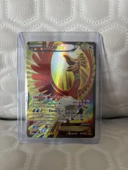 Pokemon TCG Ho-Oh EX Full Art Holo Card 121/122 Ultra XY Breakpoint 💎🔥 - Image 1