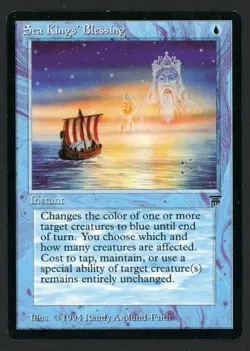 ***English Sea Kings' Blessing*** MTG Legends Magic Kid Icarus - Image 1