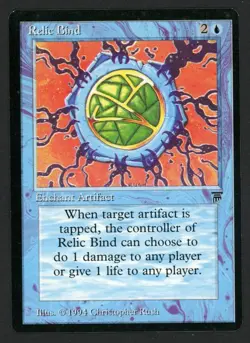 ***English Relic Bind*** MTG Legends Magic Kid Icarus - Image 1