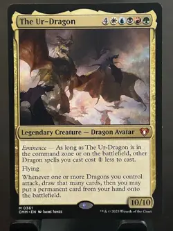 MTG - The Ur-Dragon - Legendary Creature - CMM 361 - Mythic - - Image 1