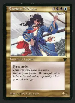 ***English Ramirez DePietro*** MTG Legends Magic Kid Icarus - Image 1