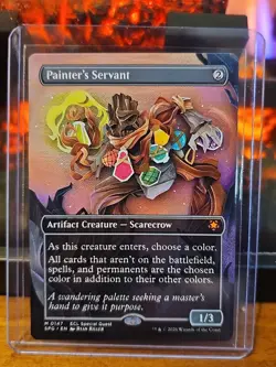Painter's Servant (Borderless) Special Guests Regular NM - Image 1